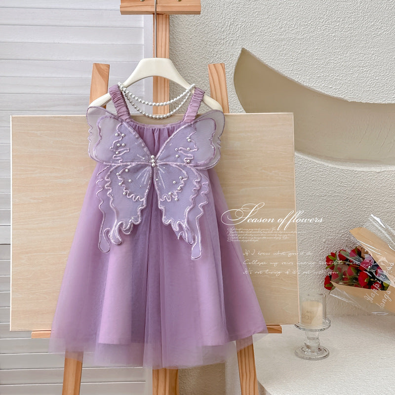 Girls' summer dress  new style: trendy and chic summer princess dress for baby girls