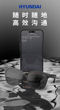 Hyundai modern c8 ai smart bluetooth glasses polarized sunglasses with prescription options, headphones, bluetooth sunglasses, and translator function