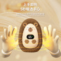 Digital display cute hand warmer stuffed rechargeable explosion-proof warmer usb portable cartoon warmer baby electric heating cake cute pet