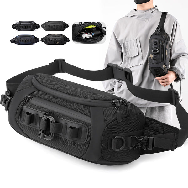 Wepower new ballistic nylon messenger bag outdoor function wind breast bag simple men's fanny bag small satchel