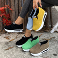 Independent station cross-border plus sizespring & fallnew arrival loafers hidden heel round toe platform shoes thick solecasualeasiest for match women's flats