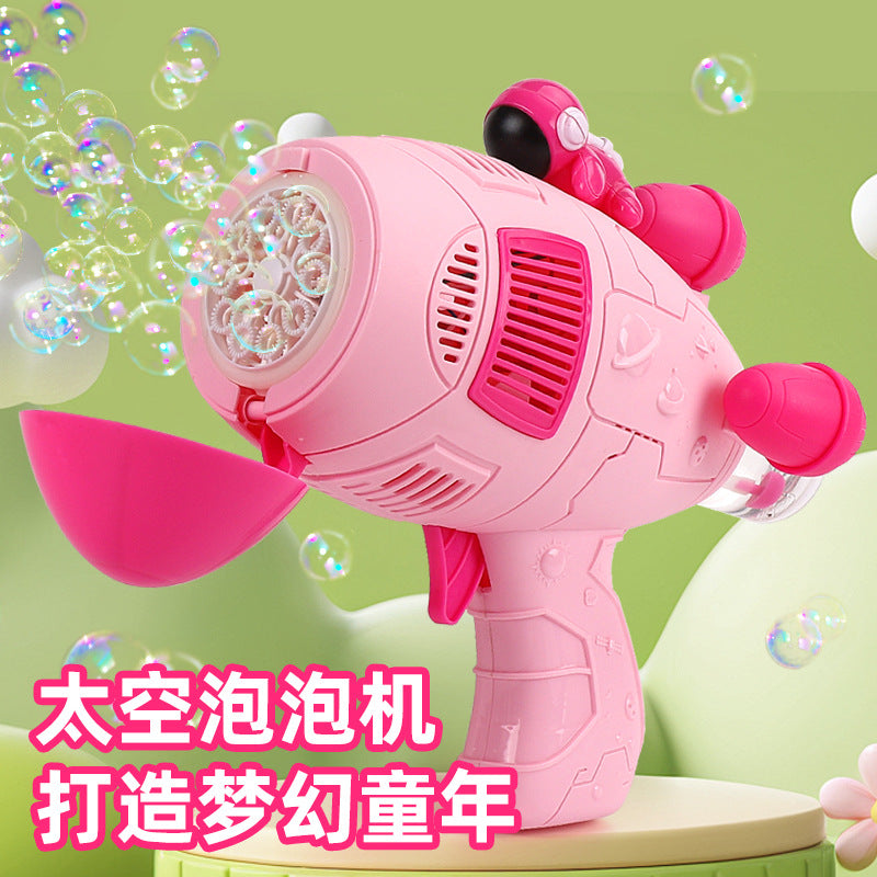 Fully automatic bubble machine - kids' handheld, viral hit, electric, fully automatic 2025 new bubble gun, girl's toy