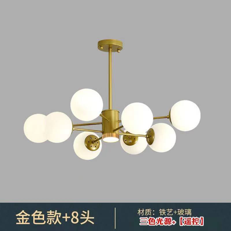 Nordic led pendant light - modern minimalist style for living room,  new arrival, bedroom main light, gold magic bean lamp