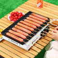 Sausage machine roadside stall commercial crispy starch sausage roasting machine night market stall cassette stove sausage plate mold aluminum alloy