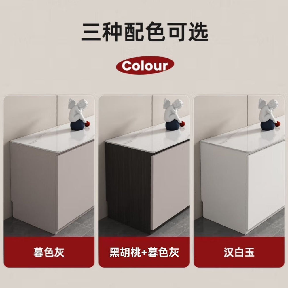 Solid wood tv cabinet floor-standing casualaccessible luxury style storage cabinet for home living room coffee table slate tv cabinet combination cabinet