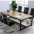 Conference table simple long table small casual modern office furniture training table negotiation reception long office desk no