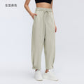 Spring/summer new arrival: women's casual drawstring ankle pants - quick-dry, breathable, activewear cropped trousers (style d26043)