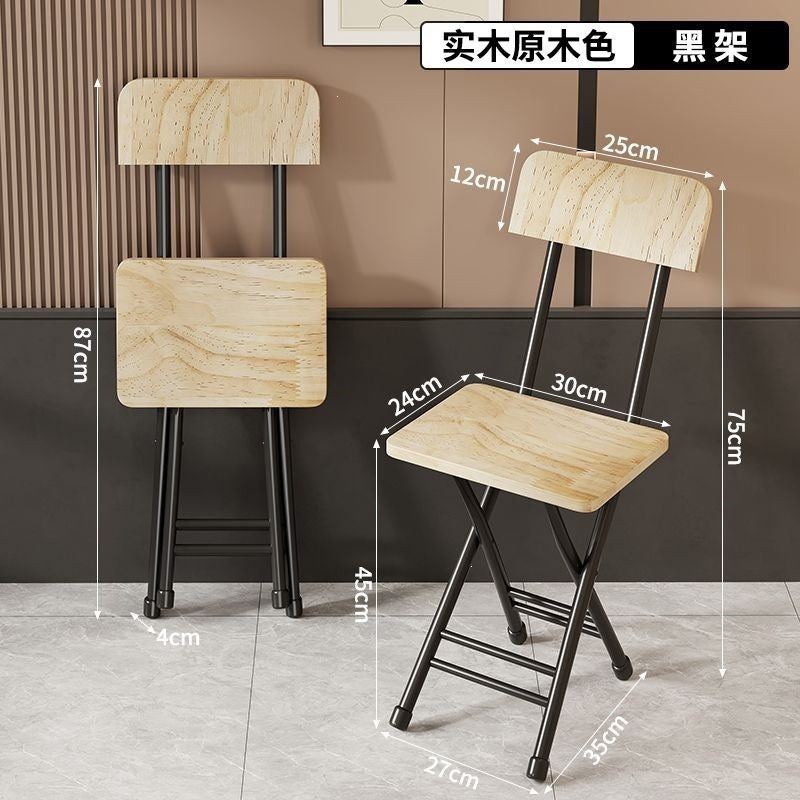 Folding chair popular simple folding stool for home dining chair dormitory outdoor chair white negotiation chair portable training chair