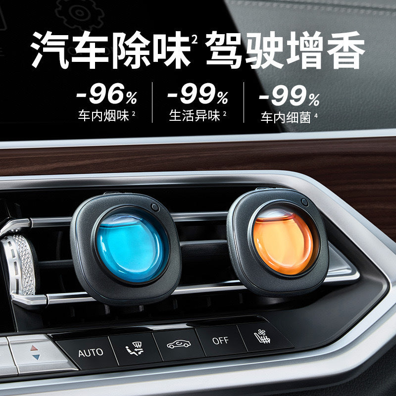 New car air freshener vent clip - 2024 air conditioning fragrance for men - eliminates odors & leaves a subtle scent in your car