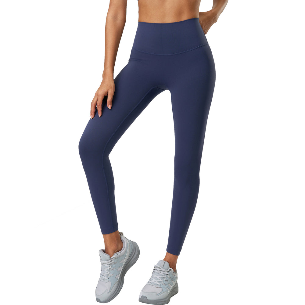 Naked feeling shaping yoga pants women's tummy control slimming peach lift cropped leggings tight outerwear workout fitness pants d25085