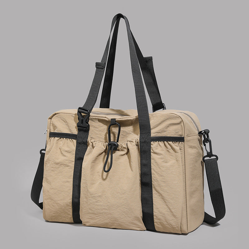 New large-capacity travel bag women's shoulder commuting portable tote bag luggage storage bag yoga fitness bag