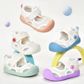 Baby sandals for boys, summer first walker shoes, 0-1-2 years old infant anti-slip soft sole mesh shoes for babies and toddlers, baby girl shoes