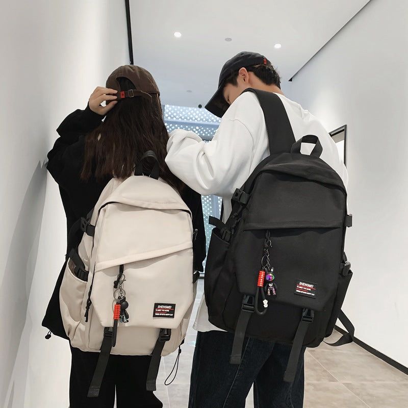 New large-capacity junior high school students backpack schoolbag travel computer backpack business leisure commuter backpack