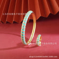 Women's elegant enamel copper bangle: a uniquely designed, vintage-inspired piece with ethnic flair. a fashionable accessory with a touch of regal elegance