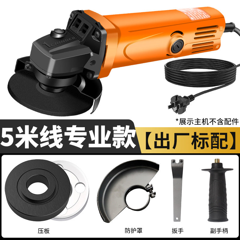 Chuangjiao grinder industrial grade grinder metal cutting grinding polishing rust removal household hand grinding wheel cross-border wholesale