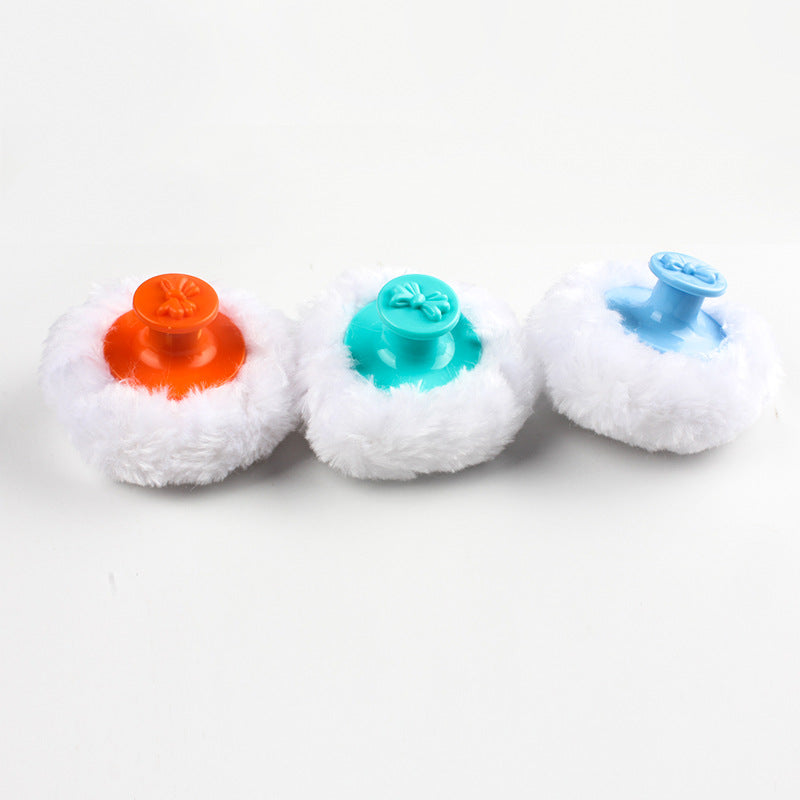 Baby puff box storage portable single package loose powder transparent dustproof baby powder pp box maternal and infant products