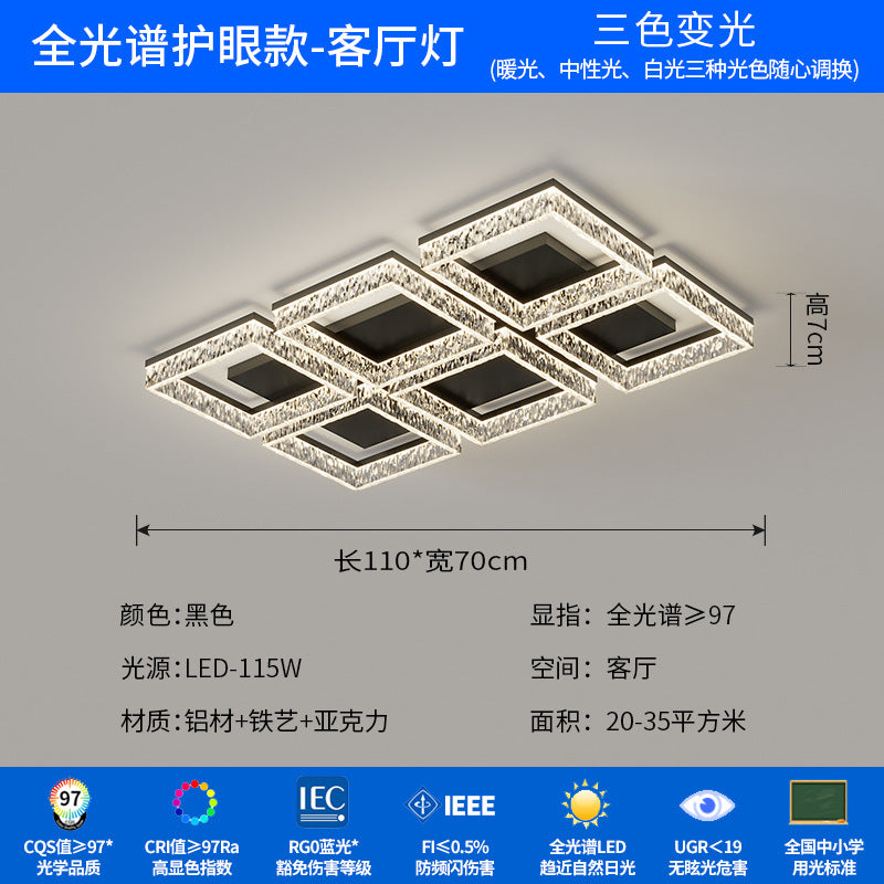 [Strict Selection] Advanced Italian Minimalist Nordic Wind 2025 Light Luxury Hall Main Light Ceiling Light Whole House Lighting