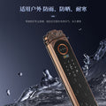 Smart lock for villa waterproof palmprint smart lock face fingerprint palmprint card key waterproof sunscreen villa for home