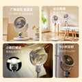voice model landing air circulation fan for homeusb light sound remote control high wind power table dual-purpose electric fan