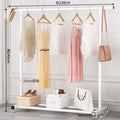 Simple coat rack, movable clothes drying rack, floor-standing indoor room, multi-functional clothes rack, accessible luxuryfor home bedroom