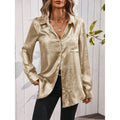Real shot of export cross-border independent station 1688 foreign order  hot selling fashion bronzing shirt