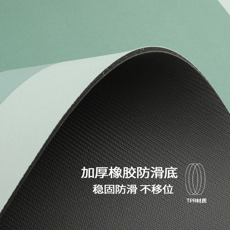Nordic round rug office study computer chair floor mat home reading area swivel chair non-slip mat