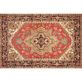 retro ethnic moroccan faux cashmere rug - durable, stain-resistant, perfect for living room coffee tables, bedroom bedside, and more