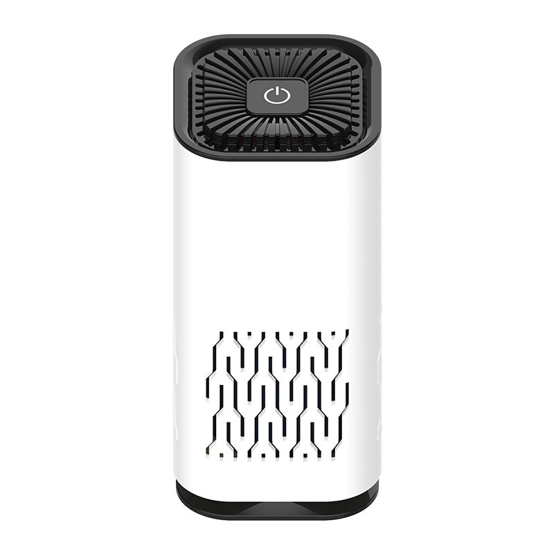 small indoor air purifier for home and car, formaldehyde removal, second-hand smoke removal, desktop two-in-one purifier