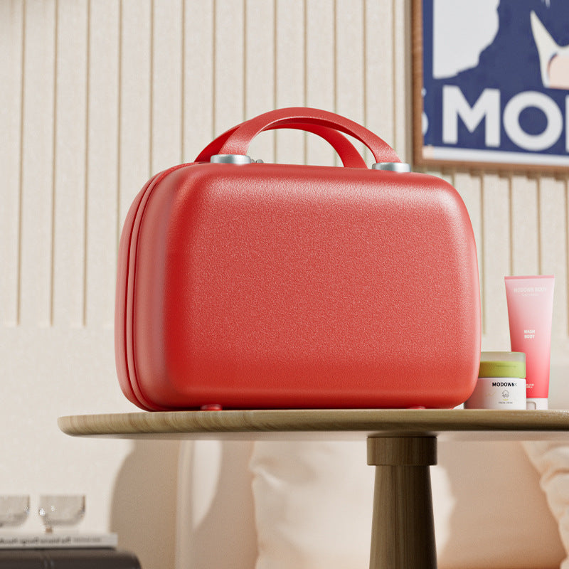 Premium Mini Suitcase Portable 14 Inch Small Storage Large Capacity Portable Gifts High Value Makeup