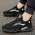 Men's mesh sneakers - 2026 new summer collection: breathable, lightweight, soft-soled casual running shoes with openwork design