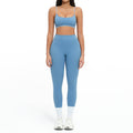 New  barely-there yoga set - spaghetti strap, beautiful back, activewear set for casual running and fitness - 6116