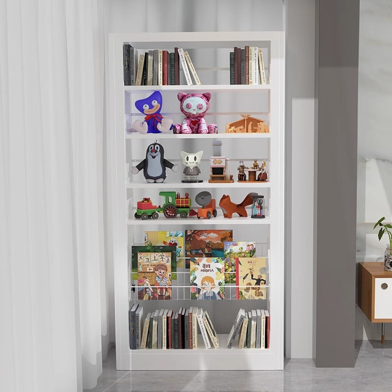 Bookshelf special picture book rack steel floor-standing storage rack modern casual library book rack bookcase for home bookshelf