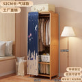 Nanzhu cloth wardrobe rental room simple wardrobe bedroom for home dustproof hanging wardrobe storage cabinet foldable storage