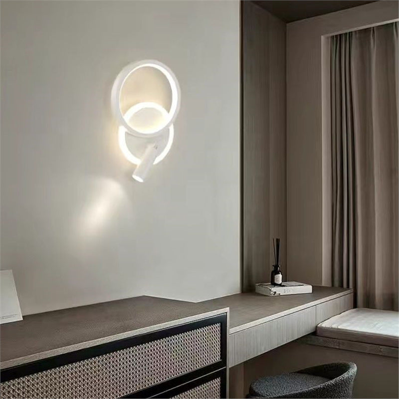 Wall lamp wall lamp bedside lamp bedroom master bedroom aisle staircase with spotlight reading wall lamp sofa background wall lamp