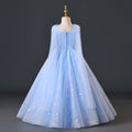 Girls' evening gown - high-end long formal dress for little girls, perfect for banquets, piano recitals, and children's fashion shows. cross-border e-commerce style