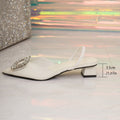Wishwomen's shoes 2026 spring and autumn new pointed toe met
