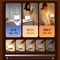 Remote control night light - rechargeable bedside lamp for bedroom, sleep companion, baby feeding, eye protection, children's night light, soft light desk lamp