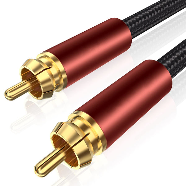 RCA coaxial audio output line audio power amplifier mixer rca male to male adapter lotus cable single rca cable