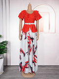 African cross-border women's spring/summer new fashion elegant african plus size maxi dress for  and