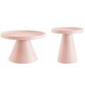 Cream style round coffee table modern casualfor home small apartment living room combination sofa side tableaccessible luxury iron table