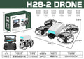 new h28 drone with hd camera, screen, remote control, optical flow positioning, and brushless motor