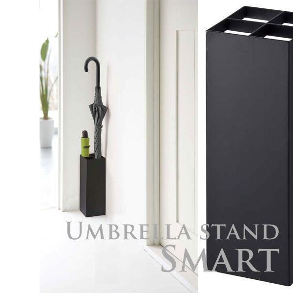 Simple and creative umbrella storage frame, wrought iron umbrella frame, magnet-absorbing wall-mounted standing umbrella frame