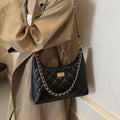 Classy texture chain bag for women retro quilted small fragrant style shoulder bag work clothingeasiest for matchfashion armpit bag