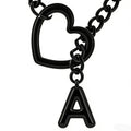 2026 cross-border hot-selling new arrival: heart & geometric titanium steel necklace - minimalist, versatile, street style women's necklace