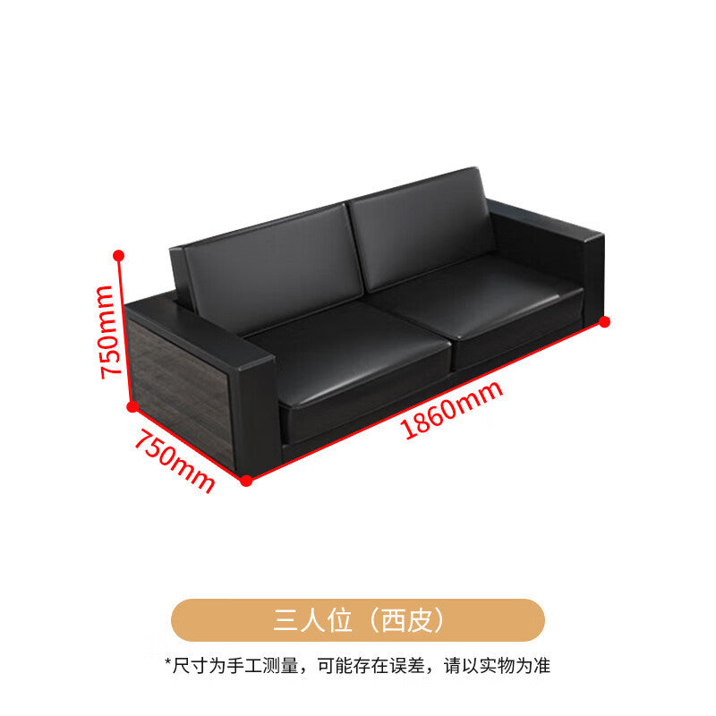 Saint li office sofa reception area simple sofa office sofa coffee table combination
