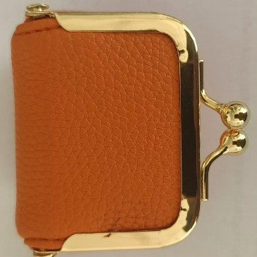 New PU Small Gold Bag Diamond Ring Jewelry Bag Mini Ring Necklace Earrings Jewelry Box Coin Change Bag