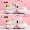 Women's clogs - 2025 summer new fashion, anti-slip, breathable, soft sole, odor-resistant, thick sole, height increasing sandals for outdoor wear