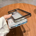 Space case for xiaomi 17 pro - high-transparency acrylic, 14 hard case, full coverage, large hole, drop-proof protective cover
