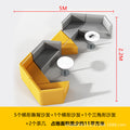Saint li office sofa special-shaped training institution patchwork sofa reception and rest area business reception casual sofa sf