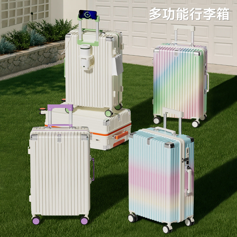 New high-value 20-inch small trolley suitcase, multi-function universal wheel 28-inch large-capacity password suitcase